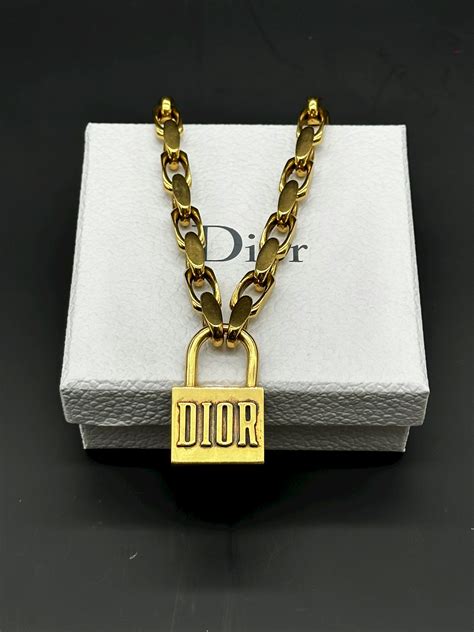 dior lucky locket necklace fake|dior lucky number 8.